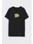 Otobüs Baskılı Bisiklet Yaka Çocuk Tshirt 1