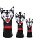 3x Fashion Golf Club Head, Ahşap Headcover Su Geçirmez Unisex Koruyucu Kapsar (Yurt Dışından) 1