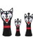 3x Fashion Golf Club Head, Ahşap Headcover Su Geçirmez Unisex Koruyucu Kapsar (Yurt Dışından) 2