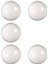 Şeffaf Top Berrak Dolabable Bauble Düğün 10 Cm (Yurt Dışından) 1