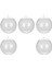 Şeffaf Top Berrak Dolabable Bauble Düğün 10 Cm (Yurt Dışından) 4