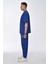 Saks Baskılı Paça Lastikli Eşofman Oversize Takımı 3