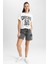 Normal Bel Jean %100 Pamuk Bermuda A2687AX23SM 3