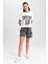 Normal Bel Jean %100 Pamuk Bermuda A2687AX23SM 5