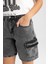 Normal Bel Jean %100 Pamuk Bermuda A2687AX23SM 7