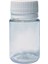 100 Adet - 50ML - Plastik Boş Şeffaf Şişe Kilitli Kapaklı 1