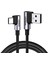 Usb-A To Type-C 90 Derece 3A Hızlı Şarj ve Data Kablosu 50 cm 1