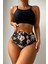 Yüksek Bel Baskılı Bikini Altı 1