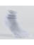 Artengo Tenis Çorabı - Orta Boy Konç - Unisex - 3 Çift - Beyaz / Mor Şeritli - Rs500 2