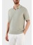 Ipek ve Pamuk Karışımlı Regular Fit Polo T Shirt 43171 16221 412 3