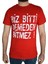 Biz Bitti Demeden Bitmez Baskılı T-Shirt 1