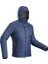 FORCLAZ Erkek Outdoor Trekking Kapüşonlu Şişme Mont - Sentetik / Mavi - MT100 -5°C 1