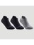 Artengo Çocuk Tenis Çorabı - Kısa Konç - 3 Çift - Siyah / Gri - Rs 160 1