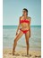 Kırmızı Straplez Dar Kalıp Bikini Üstü 2