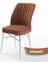 Concept Nef Serisi 70X114 Açılabilir Mdf Mutfak Masa Takımı Beyaz Masa ve 6 Sandalye 4