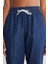 Regular Fit Normal Kesim %100 Pamuk Yüksek Bel Jean Jogger Pantolon 5