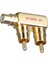 For-X 2 Rca Erkek 1 Rca Dişi Oto Amfi Sinyal Birleştirici (2 Adet) XY-54T 2