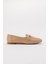 Tokalı Kadın Loafer Ayakkabı NUDE CİLT 2