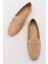 Tokalı Kadın Loafer Ayakkabı NUDE CİLT 5