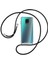 Xiaomi Redmi Note 9S Kılıf Boyun Omuz Askılı Siyah iPli Kordonlu Anti Şok Köşe Korumalı Şeffaf Silikon X-ROP 1