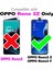Oppo Reno 2Z Kılıf Boyun Omuz Askılı Beyaz iPli Kordonlu Anti Şok Köşe Korumalı Şeffaf Silikon X-ROP 2