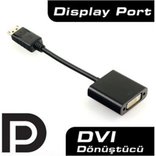 Dark Dk-Hd-Adpxdvı Display Port - Dvı Dönüştürücü Adaptör Kablo Ç Dark