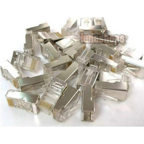 Alfais 4221 Metal RJ45 Cat5 Jack Konnektör Uç 100 Adet 14,4 Mbps Bağlantı Hızı ve Dört Antenli Ağ Özellikleri