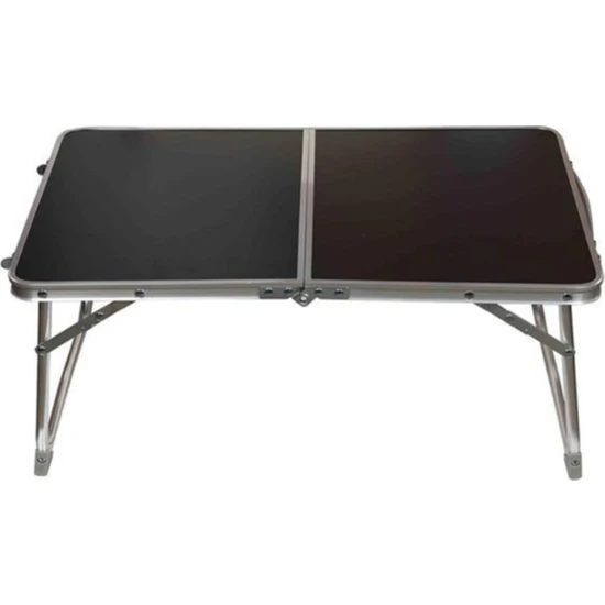 Kcr Siyah Katlanır Küçük Kamp Piknik Masası 60X40X25 cm