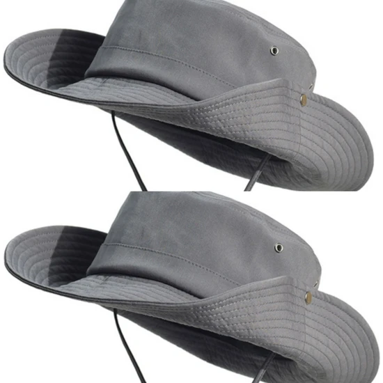 2 Li Yazlık Safari Fötr Kovboy Şapkası ( 2 Adet )