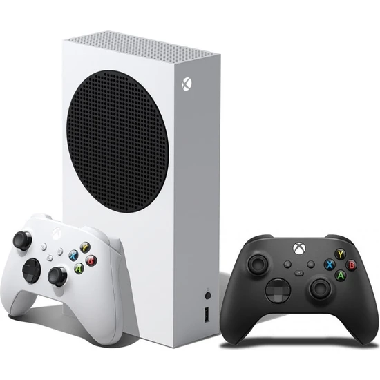Microsoft Xbox Series S 512GB Oyun Konsolu Beyaz+1 Kol Siyah