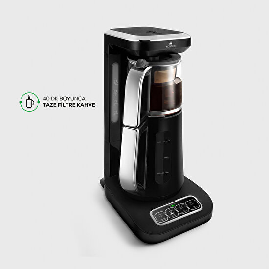 Karaca Robotea Pro 4 in 1 Konuşan Çay Makinesi Chrome