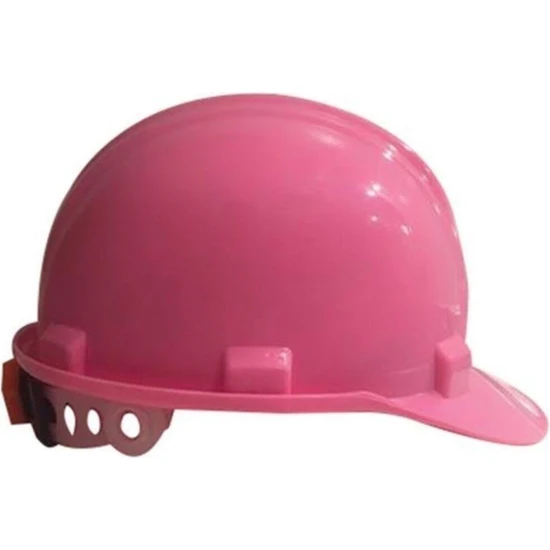 Essafe Pembe Baret Ayarlanabilir Başlıklı Mühendis Baret Kadınlara Özel