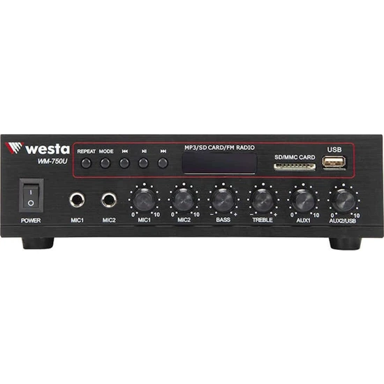 Westa Anfi-Westa WM-750U 80 W Mikser Amfi