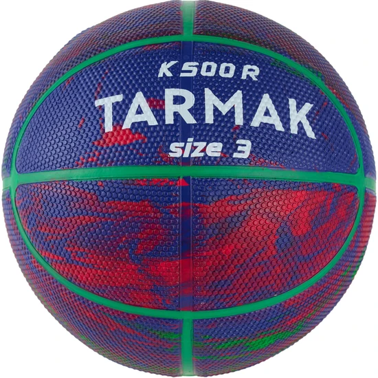 Decathlon Tarmak Çocuk Basketbol Topu - 3 Numara - Mavi / Kırmızı - K500