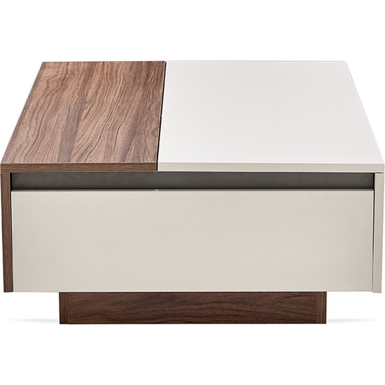 Enza Home Cordell Çekmeceli Orta Sehpa Ceviz Fiyatı