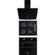 Kumtel Home Siyah Cam Ankastre Set (DA6-830 Davlumbaz + KO-40 TAHDF Ocak+ B66-S2 Fırın)