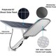 Forlife 400WATT Harici Panelli Güneş Enerjili Sabit Yanabilen Lifepo4 Bataryalı Solar Sokak Lambası
