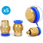 Skyce Pnömatik Düz Erkek Rekor 1/4x6 mm Paket 5 Adet