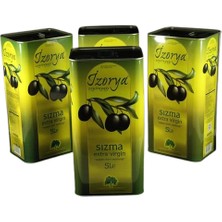 izorya Naturel Sızma Zeytinyağı Teneke Koli 5 lt x 4'lü