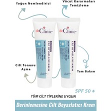 Dr. Clinic Cilt Beyazlatıcı 2 Li Cilt Bakım Seti 50+ 50 ml