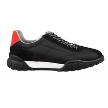 Komcero 3Y1521  Deri Siyah Erkek Günlük Ayakkabı