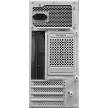 Turbox V200 USB 2.0 250W 300W Matx Bilgisayar Kasası Beyaz