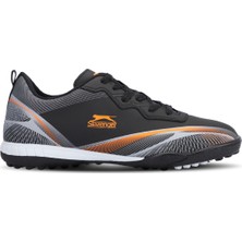 Slazenger MARCELL HS Erkek Halısaha Futbol Ayakkabısı Siyah / Turuncu