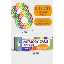 Abstract Memory Game - Eşleştirme Beceri Hafıza Oyunu - 4 Farklı Kullanım