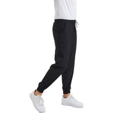 Wio Uniform Jogger- Erkek Likralı Siyah Üniforma Pantolon