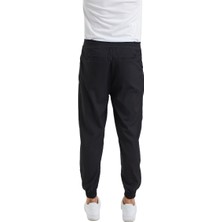 Wio Uniform Jogger- Erkek Likralı Siyah Üniforma Pantolon