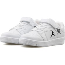 Cool Haykat Beyaz Unisex Çocuk Günlük Sneaker Spor Ayakkabısı