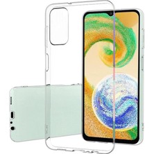 Microcase Samsung Galaxy A04S Slim Serisi Soft Tpu Silikon Kılıf - Şeffaf AL3324