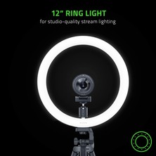 Razer Ring Light 12 Inç USB LED Halka Lamba, Siyah