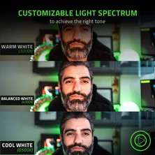 Razer Ring Light 12 Inç USB LED Halka Lamba, Siyah